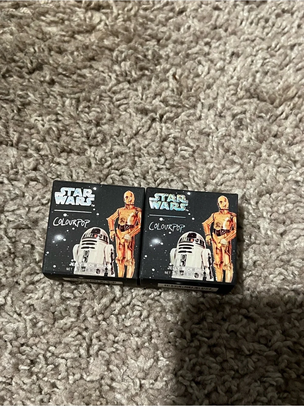 ColourPop Star Wars Pressed Powder, Shimmer/glitter, and lip sticks BUNDLE